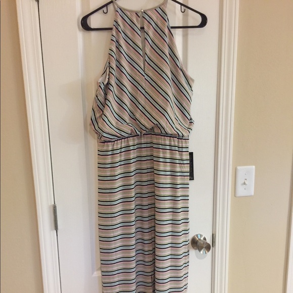 Sleeveless, multi-color, maxi dress - Picture 3 of 6